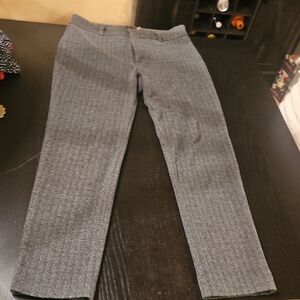 Crosby Charcoal Men's Dress Trousers